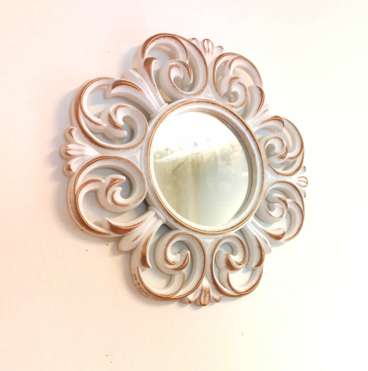 Seinäpeili Vintage 3 kpl setti kulta 25.4x 25.4cm , 25.4x 25.4cm , 25.4x 25.4cm - Image 3