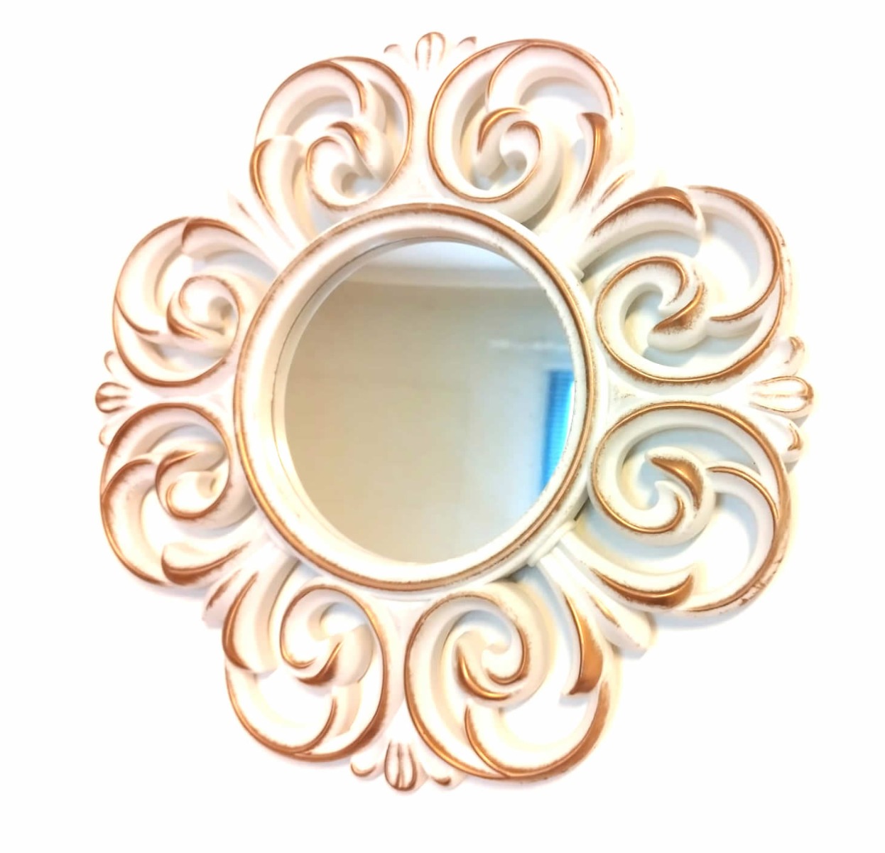 Seinäpeili Vintage 3 kpl setti kulta 25.4x 25.4cm , 25.4x 25.4cm , 25.4x 25.4cm