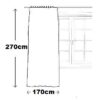Verhot Jakarta-1 170x270cm, 2kpl - Image 13