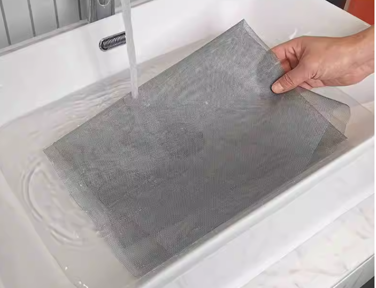 180 x 140 cm itsekiinnittyvä tarranauha hyttysverkko ikkunaan tai oveen estämään hyttysiä Lignum - Image 3