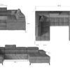 Kulmasohva Foster kangas - Image 4